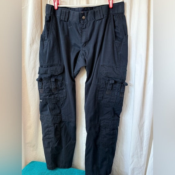 VGUC 511 Women's Sz 16R Navy Tactical Cargo Utility EMS Work Pants - Picture 1 of 5